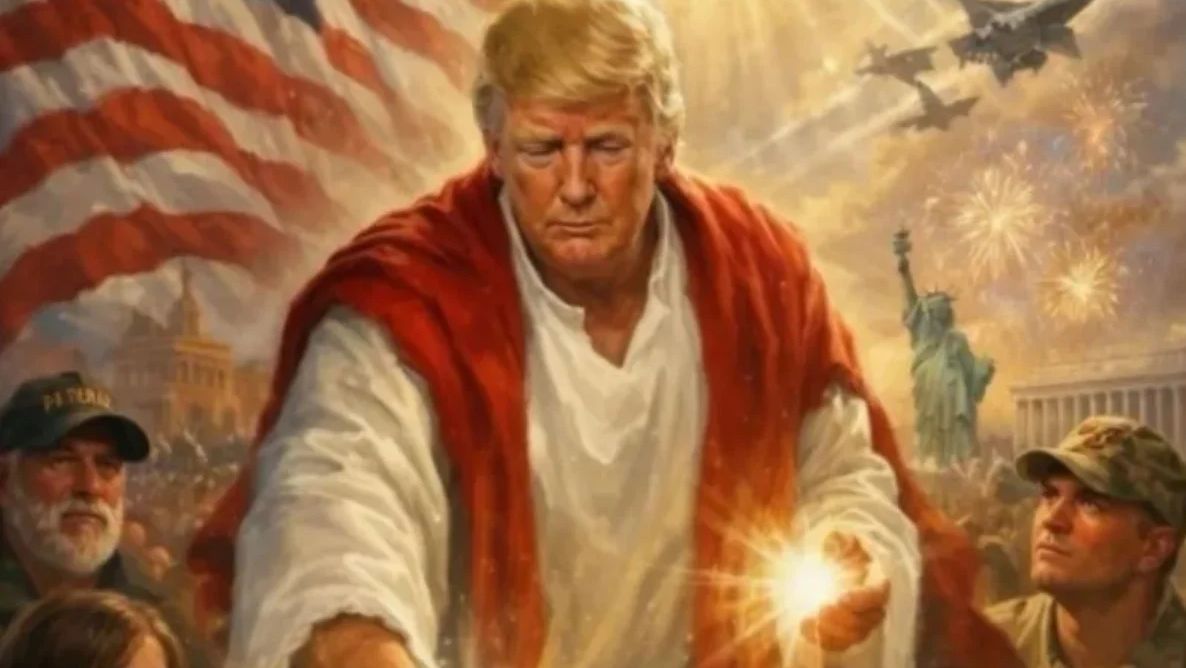 Is he Trump or is He Jesus?